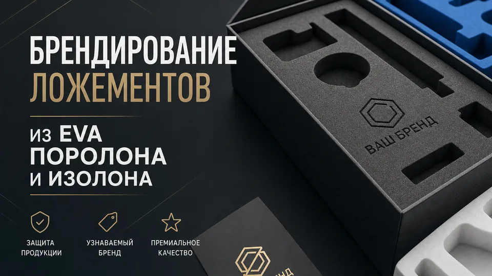 Брендирование ложементов из ЭВА, поролона и изолона: технологии и нюансы
