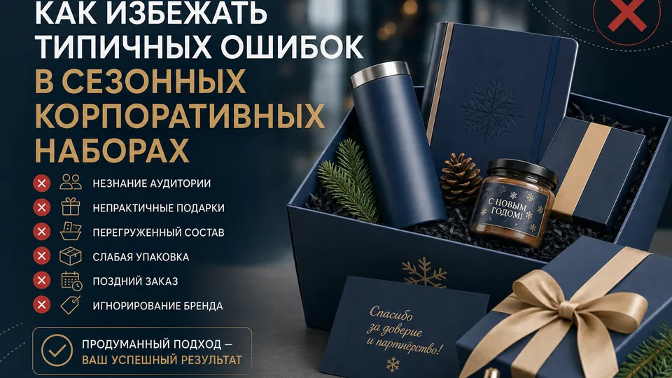 Как избежать типичных ошибок в сезонных корпоративных наборах