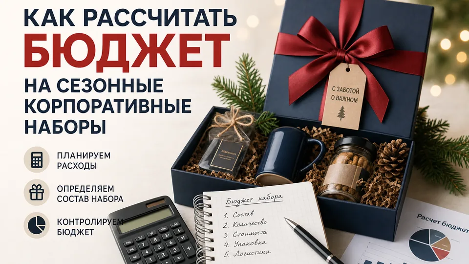 Как рассчитать бюджет на сезонные корпоративные наборы