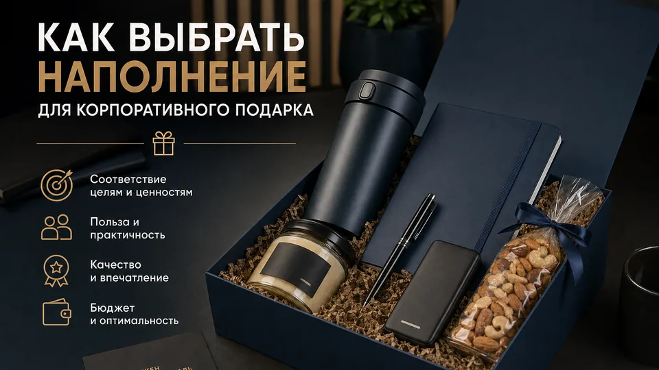 Как выбрать наполнение для корпоративного подарка: гастрономия, электроника, текстиль, канцелярия