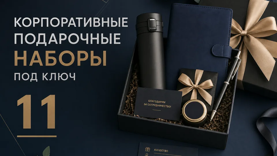 Корпоративные подарочные наборы под ключ: чек-лист по разработке, производству и брендированию