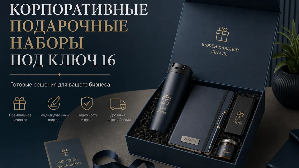 Корпоративные подарочные наборы под ключ: как организовать тираж от 50 до 10 000+ единиц без срыва сроков