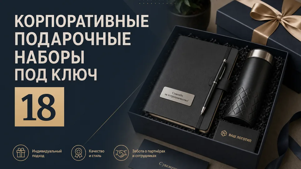 Корпоративные подарочные наборы под ключ: разработка концепции, производство упаковки и B2B-доставка по РФ и СНГ