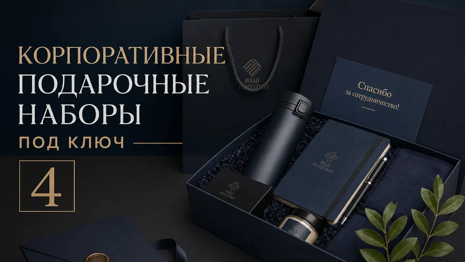 Корпоративные подарочные наборы под ключ: от концепции до вручения