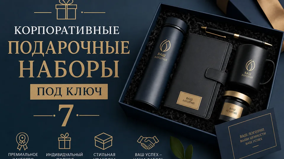 Корпоративные подарочные наборы под ключ: чек-лист по разработке, производству и брендированию