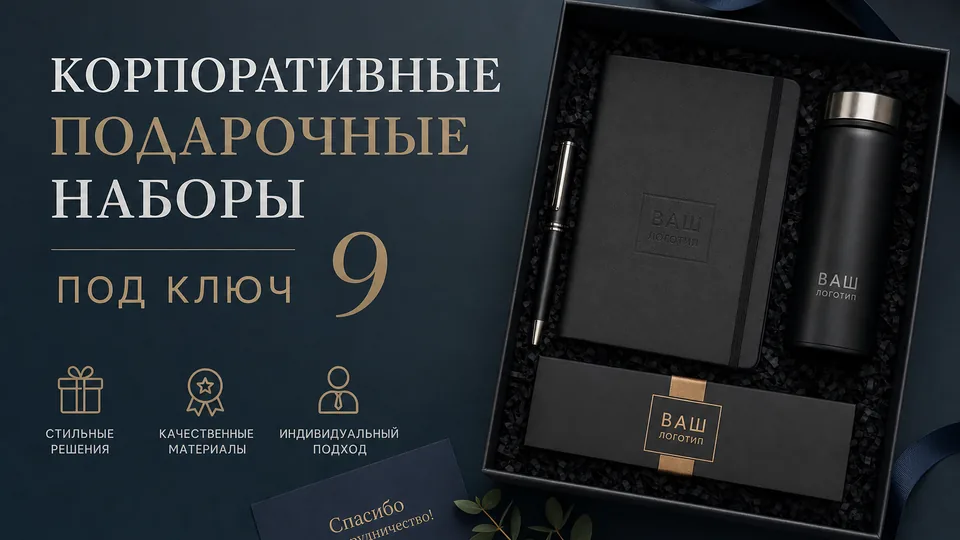 Корпоративные подарочные наборы под ключ: чек-лист по разработке, производству и брендированию