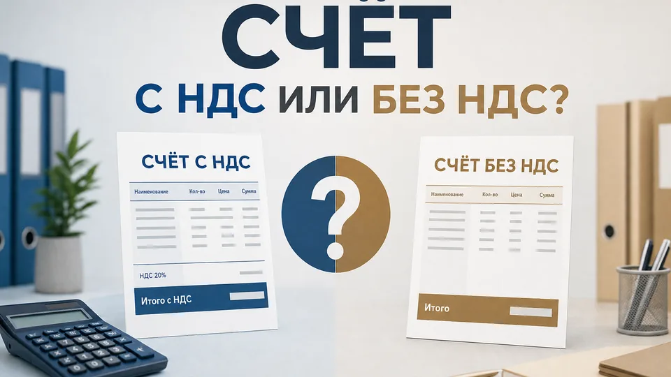 Счёт с НДС или без НДС: что выбрать при заказе корпоративных подарочных наборов