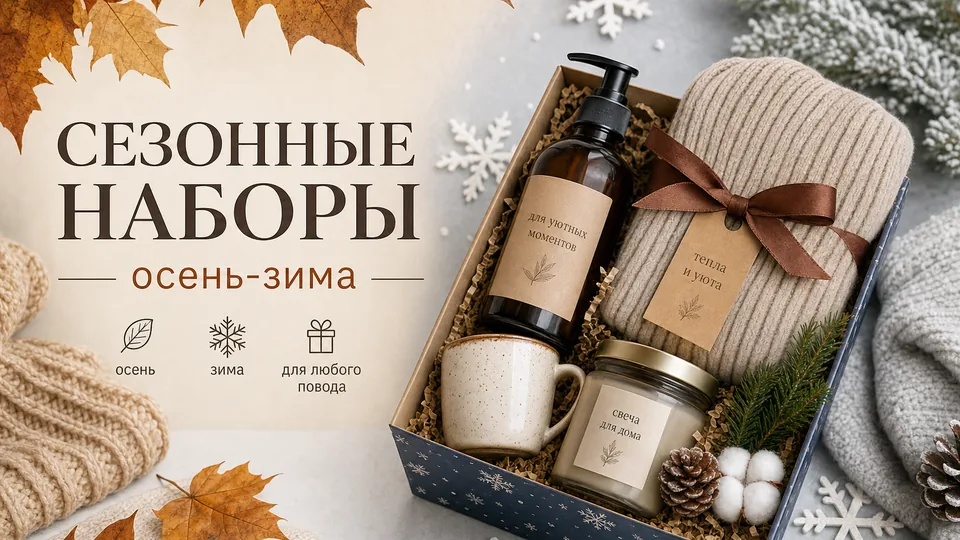 Сезонные наборы осень-зима: что включить в корпоративный подарок
