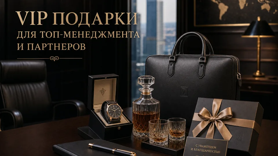 VIP-подарки для топ-менеджмента и партнеров: концепция, наполнение, упаковка